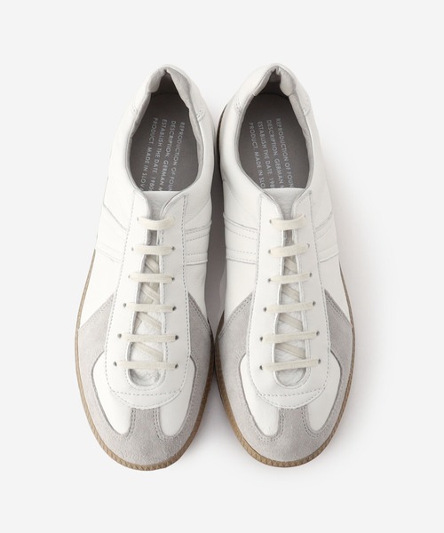 REPRODUCTION OF FOUND（リプロダクションオブファウンド）の「【REPRODUCTION OF FOUND】〈別注〉 GERMAN MILITARY TRAINER  WOMEN（スニーカー・レディース・ホワイト・39/38/36/37）」の9枚目の写真