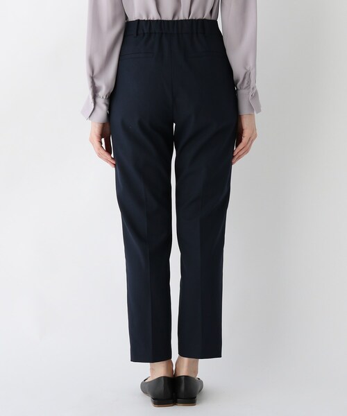 index（インデックス）の「◆DELEGANT起毛ツイルテーパードパンツ【WEB限定サイズ】（スーツパンツ・レディース・ネイビー/ベビーピンク/オフホワイト/ベージュ系その他4・40/38/36/42）」の11枚目の写真