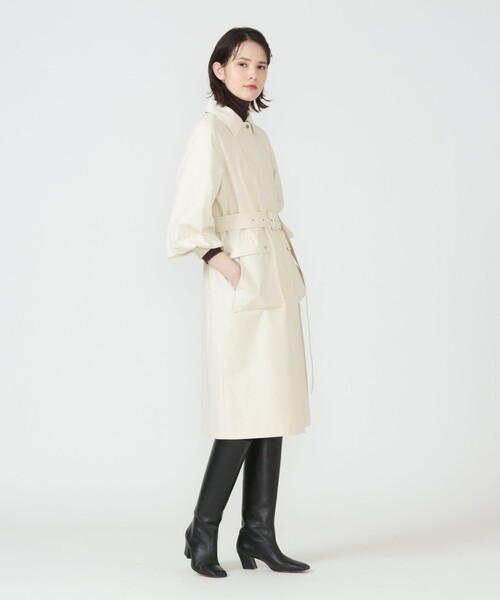 LOVELESS(ラブレス)の「ファーベストレイヤードコート(ステンカラーコート・レディース・ベージュ系その他・36/34)」の11枚目の写真