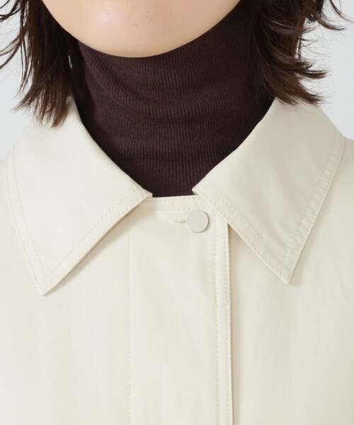 LOVELESS(ラブレス)の「ファーベストレイヤードコート(ステンカラーコート・レディース・ベージュ系その他・36/34)」の14枚目の写真