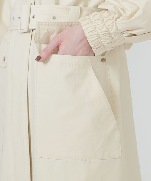 LOVELESS(ラブレス)の「ファーベストレイヤードコート(ステンカラーコート・レディース・ベージュ系その他・36/34)」の16枚目の写真