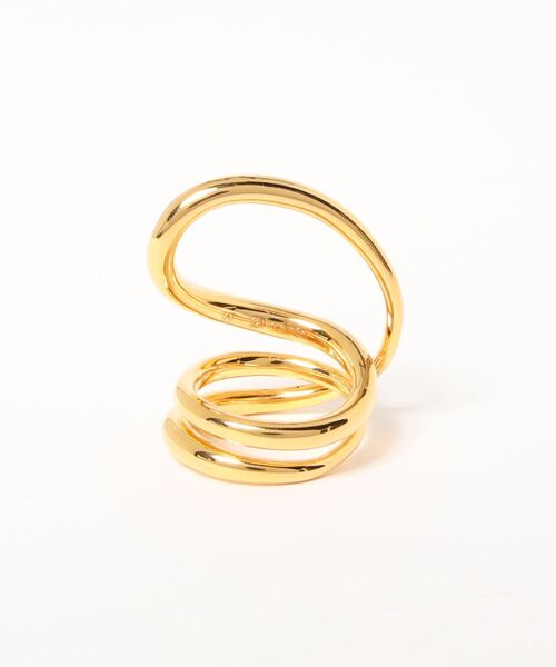 Charlotte Chesnais（シャルロットシェネ）の「Charlotte Chesnais ROUND TRIP RING 15BA005VER（リング・レディース・ゴールド・MEDIUM/SMALL）」の5枚目の写真