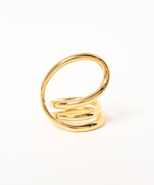 Charlotte Chesnais（シャルロットシェネ）の「Charlotte Chesnais ROUND TRIP RING 15BA005VER（リング・レディース・ゴールド・MEDIUM/SMALL）」の7枚目の写真