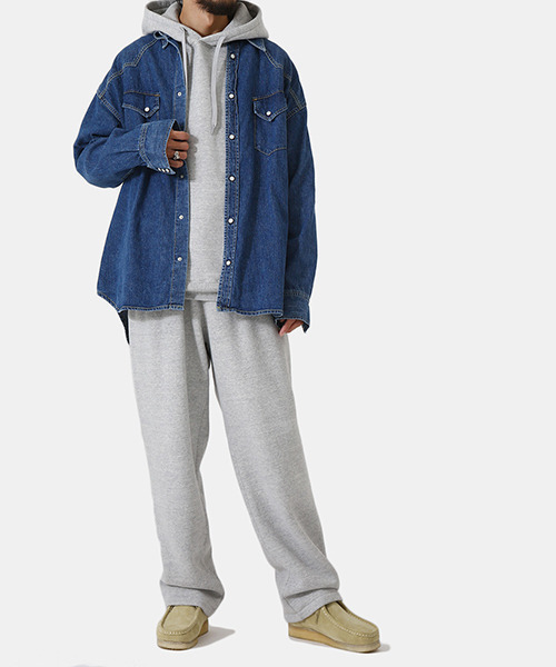 レミレリーフ ネイビーレーベル デニムシャツ RN22293232AK REMI RELIEF NAVY LABEL（レミレリーフネイビーレーベル）の