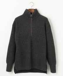 【UNISEX】WINTERハーフZIP ニット