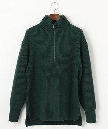 【UNISEX】WINTERハーフZIP ニット