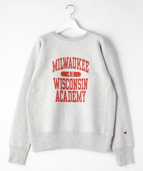 FREAK'S STORE(フリークスストア)の「【WEB限定】champion/チャンピオン REVERS WEAVE C/N SWEAT/リバースウェーブクルーネックスウェット(スウェット・レディース・ホワイト/ブラック/ネイビー/グレー/ブルー/ナチュラル・LARGE/X-LARGE)」の11枚目の写真