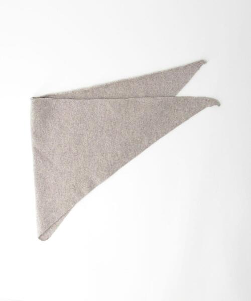 MHL.（エムエイチエル）の「＜MHL.＞ MINI WO MUFF/マフラー（マフラー・メンズ・ライトグレー/ブラック・FREE）」の2枚目の写真