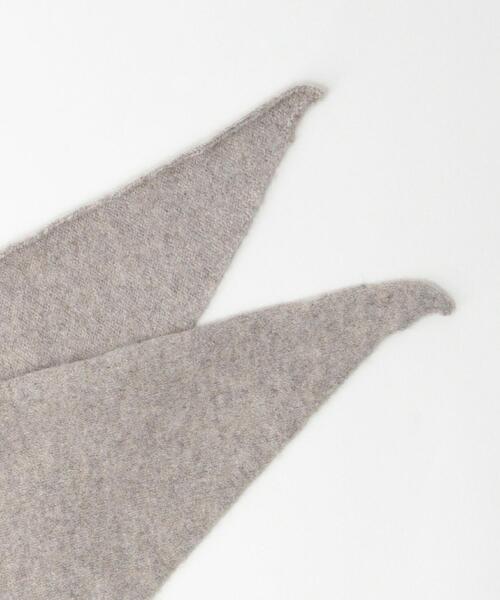 MHL.（エムエイチエル）の「＜MHL.＞ MINI WO MUFF/マフラー（マフラー・メンズ・ライトグレー/ブラック・FREE）」の3枚目の写真