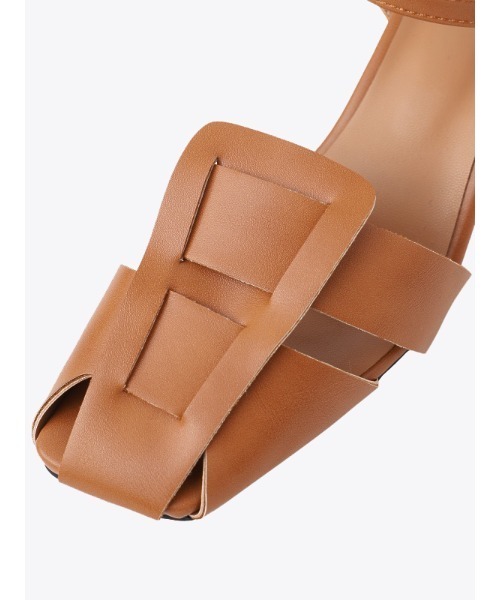 ACYM（アシーム）の「Weave deisign ミュール（パンプス・レディース・ブラック/ブラウン・SMALL/MEDIUM/LARGE）」の13枚目の写真