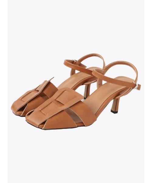 ACYM（アシーム）の「Weave deisign ミュール（パンプス・レディース・ブラック/ブラウン・SMALL/MEDIUM/LARGE）」の3枚目の写真