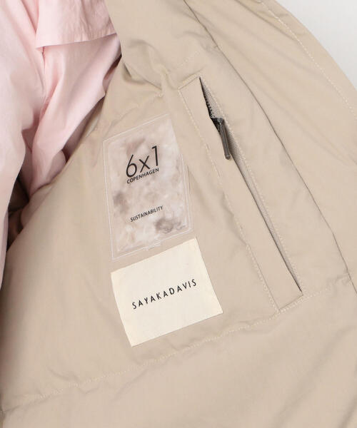 SAYAKA DAVIS Down Balmacaan ダウンコート
