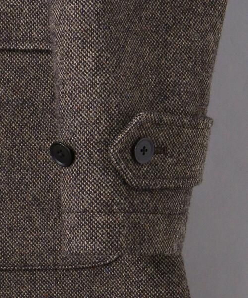 Scye（サイ）の「＜District (ディストリクト) ＞ ホームスパン ラグラン コート（ステンカラーコート・メンズ・ブラウン・M/S）」の15枚目の写真