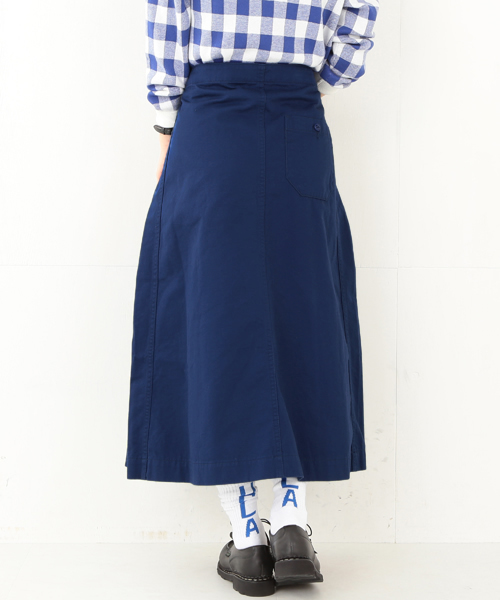 BEAMS BOY（ビームスボーイ）の「【一部予約】BEAMS BOY / チノ メディカル スカート（スカート・レディース・グレー/カーキ/ネイビー・ONE SIZE）」の17枚目の写真