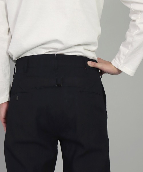 DOMINGO（ドミンゴ）の「[OMNIGOD mens / オムニゴッド]　インディゴヘリンボーン エンジニアトラウザー（その他パンツ・メンズ・ダークネイビー・3/1/4）」の9枚目の写真