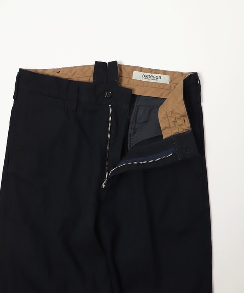 DOMINGO（ドミンゴ）の「[OMNIGOD mens / オムニゴッド]　インディゴヘリンボーン エンジニアトラウザー（その他パンツ・メンズ・ダークネイビー・3/1/4）」の14枚目の写真