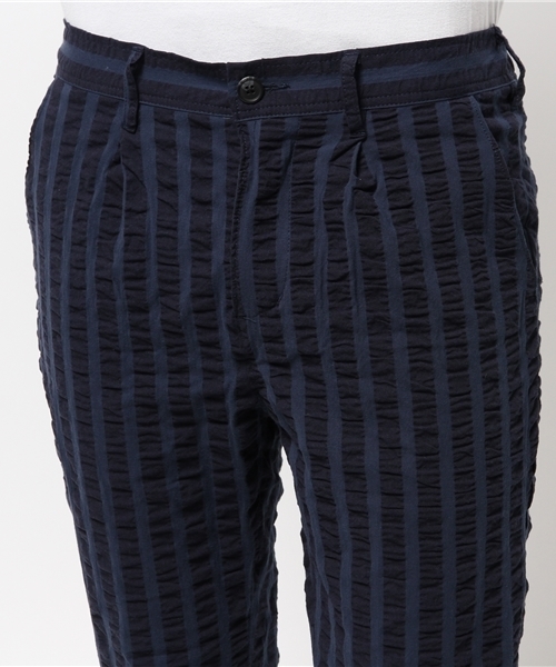 HAMNETT(ハムネット)の「【HAMNETT】 クライムテーパード ストライプ / パンツ(その他パンツ・メンズ・ネイビー・L/S/M)」の9枚目の写真