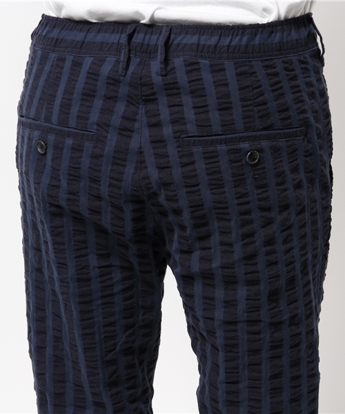HAMNETT(ハムネット)の「【HAMNETT】 クライムテーパード ストライプ / パンツ(その他パンツ・メンズ・ネイビー・L/S/M)」の10枚目の写真
