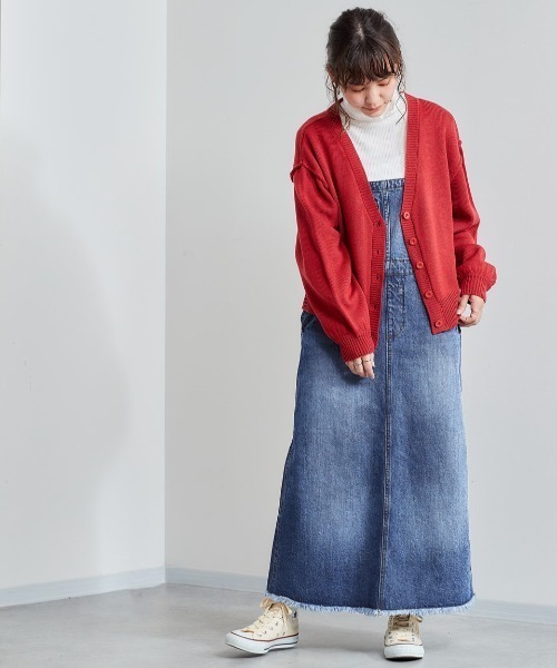 cepo（セポ）の「デニムジャンパースカート（ジャンパースカート