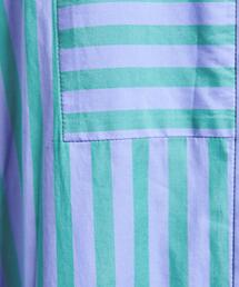 新品⭐︎ユナイテッドアローズ ロンドンストライプ パネル シャツワンピース日本製 UNITED ARROWS（ユナイテッドアローズ）の「＜UNITED ARROWS