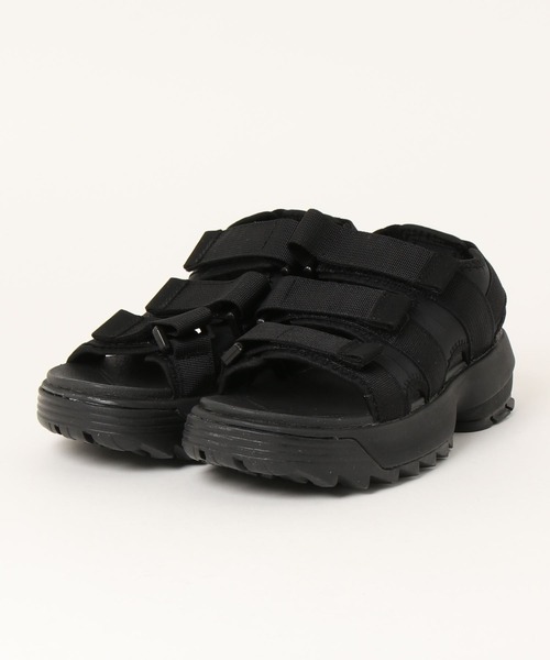 LAVEANGE（ラビアンジェ）の「Recycled nylon 3BELT SANDAL（サンダル・レディース・ブラック/ベージュ/カーキ・S/M/L）」の20枚目の写真
