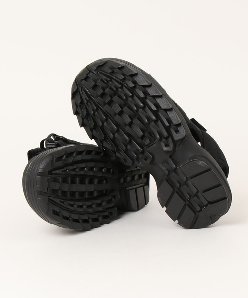 LAVEANGE（ラビアンジェ）の「Recycled nylon 3BELT SANDAL（サンダル・レディース・ブラック/ベージュ/カーキ・S/M/L）」の19枚目の写真