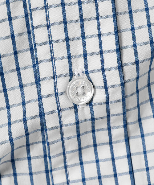 BEAMS（ビームス）の「BEAMS / グラフチェック イージーフィット シャツ（シャツ/ブラウス・メンズ・ホワイト/ネイビー・SMALL/MEDIUM/LARGE/X-LARGE）」の17枚目の写真