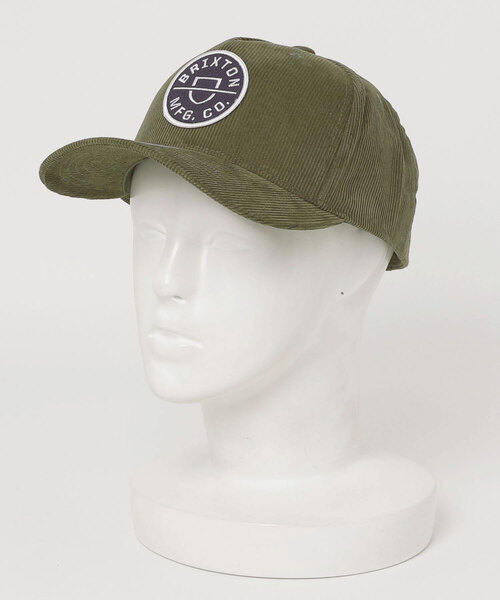 BRIXTON（ブリクストン）の「【BRIXTON/ブリクストン】CREST C MP SNAPBACK（キャップ・メンズ・ブラック/ヘザーグレー/ブラック系その他/グレー系その他/ゴールド×ブラウン/ブルー系その他/サンドベージュ/カモフラージュ/ホワイト×ブルー/グリーン/グレー系その他2/ダークブラウン/ベージュ/その他2/その他1/その他3・FREE）」の7枚目の写真