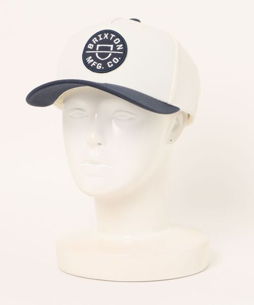BRIXTON（ブリクストン）の「【BRIXTON/ブリクストン】CREST C MP SNAPBACK（キャップ・メンズ・ブラック/ヘザーグレー/ブラック系その他/グレー系その他/ゴールド×ブラウン/ブルー系その他/サンドベージュ/カモフラージュ/ホワイト×ブルー/グリーン/グレー系その他2/ダークブラウン/ベージュ/その他2/その他1/その他3・FREE）」の16枚目の写真