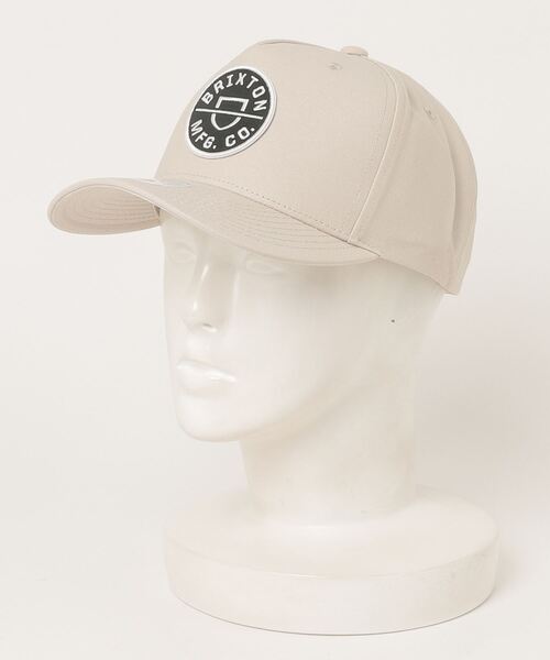 BRIXTON（ブリクストン）の「【BRIXTON/ブリクストン】CREST C MP SNAPBACK（キャップ・メンズ・ブラック/ヘザーグレー/ブラック系その他/グレー系その他/ゴールド×ブラウン/ブルー系その他/サンドベージュ/カモフラージュ/ホワイト×ブルー/グリーン/グレー系その他2/ダークブラウン/ベージュ/その他2/その他1/その他3・FREE）」の8枚目の写真
