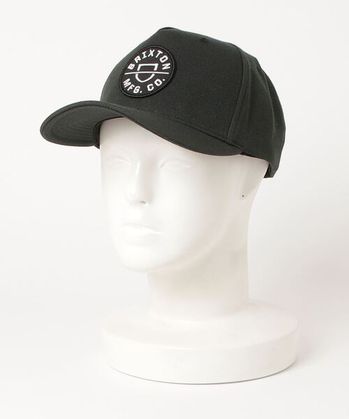BRIXTON（ブリクストン）の「【BRIXTON/ブリクストン】CREST C MP SNAPBACK（キャップ・メンズ・ブラック/ヘザーグレー/ブラック系その他/グレー系その他/ゴールド×ブラウン/ブルー系その他/サンドベージュ/カモフラージュ/ホワイト×ブルー/グリーン/グレー系その他2/ダークブラウン/ベージュ/その他2/その他1/その他3・FREE）」の4枚目の写真