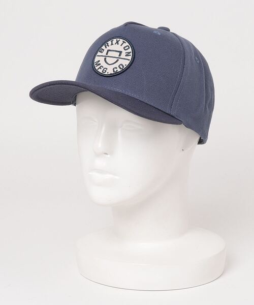 BRIXTON（ブリクストン）の「【BRIXTON/ブリクストン】CREST C MP SNAPBACK（キャップ・メンズ・ブラック/ヘザーグレー/ブラック系その他/グレー系その他/ゴールド×ブラウン/ブルー系その他/サンドベージュ/カモフラージュ/ホワイト×ブルー/グリーン/グレー系その他2/ダークブラウン/ベージュ/その他2/その他1/その他3・FREE）」の11枚目の写真