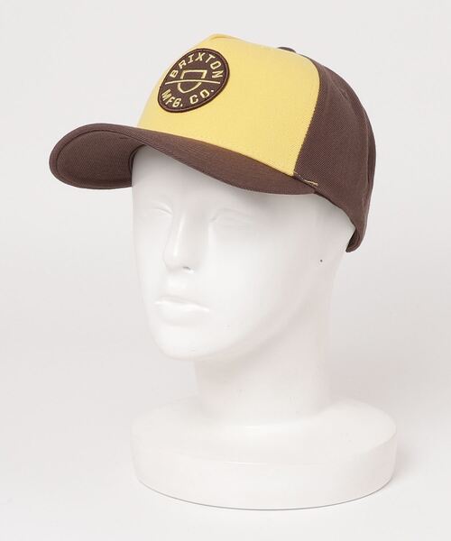 【BRIXTON/ブリクストン】CREST C MP SNAPBACK（キャップ）｜BRIXTON（ブリクストン）