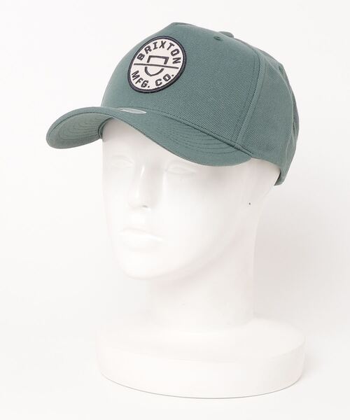 BRIXTON（ブリクストン）の「【BRIXTON/ブリクストン】CREST C MP SNAPBACK（キャップ・メンズ・ブラック/ヘザーグレー/ブラック系その他/グレー系その他/ゴールド×ブラウン/ブルー系その他/サンドベージュ/カモフラージュ/ホワイト×ブルー/グリーン/グレー系その他2/ダークブラウン/ベージュ/その他2/その他1/その他3・FREE）」の10枚目の写真