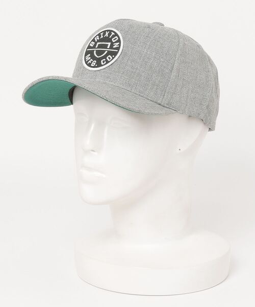 BRIXTON（ブリクストン）の「【BRIXTON/ブリクストン】CREST C MP SNAPBACK（キャップ・メンズ・ブラック/ヘザーグレー/ブラック系その他/グレー系その他/ゴールド×ブラウン/ブルー系その他/サンドベージュ/カモフラージュ/ホワイト×ブルー/グリーン/グレー系その他2/ダークブラウン/ベージュ/その他2/その他1/その他3・FREE）」の6枚目の写真