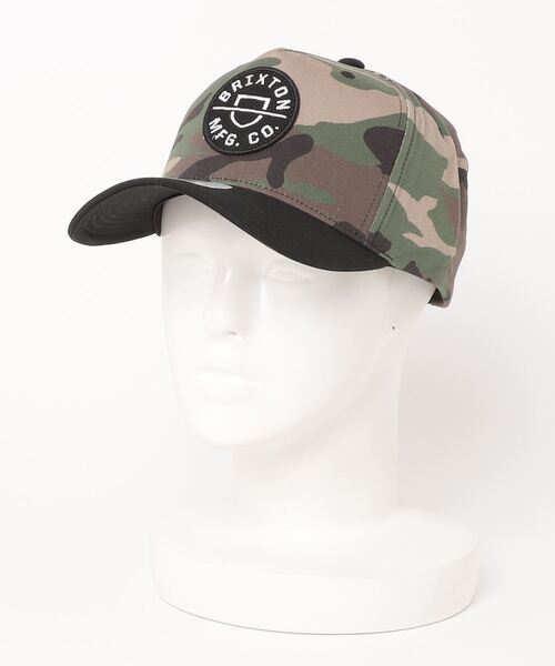 BRIXTON（ブリクストン）の「【BRIXTON/ブリクストン】CREST C MP SNAPBACK（キャップ・メンズ・ブラック/ヘザーグレー/ブラック系その他/グレー系その他/ゴールド×ブラウン/ブルー系その他/サンドベージュ/カモフラージュ/ホワイト×ブルー/グリーン/グレー系その他2/ダークブラウン/ベージュ/その他2/その他1/その他3・FREE）」の13枚目の写真