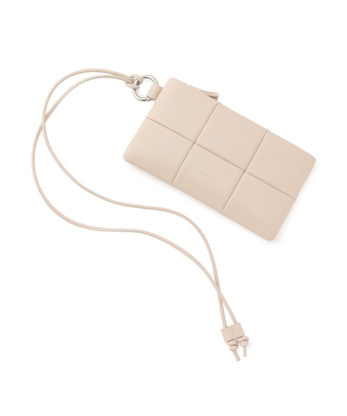 ADD CULUMN（アドカラム）の「【ADD CULUMN】PUFF - MINI SHLD（ショルダーバッグ・レディース・ブラック/オフホワイト/オレンジ系その他/ダークラベンダー・FREE）」の21枚目の写真