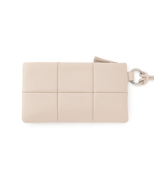 ADD CULUMN（アドカラム）の「【ADD CULUMN】PUFF - MINI SHLD（ショルダーバッグ・レディース・ブラック/オフホワイト/オレンジ系その他/ダークラベンダー・FREE）」の8枚目の写真