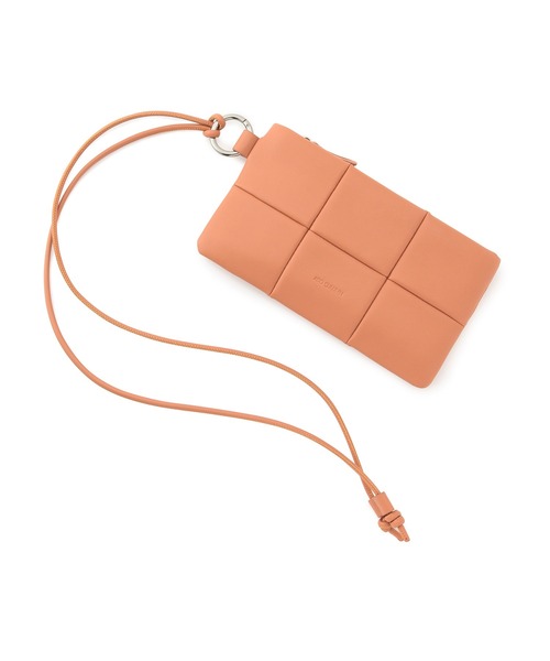 ADD CULUMN（アドカラム）の「【ADD CULUMN】PUFF - MINI SHLD（ショルダーバッグ・レディース・ブラック/オフホワイト/オレンジ系その他/ダークラベンダー・FREE）」の11枚目の写真