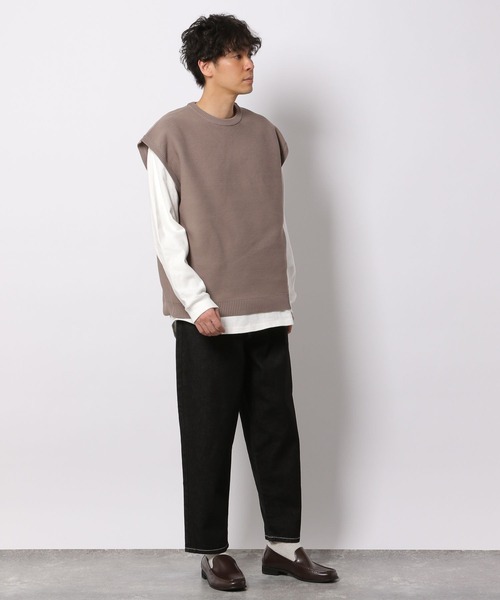 LAKOLE（ラコレ）の「10ozデニムバルーンパンツ[セットアップ対応] / 260729（デニムパンツ・メンズ・ブラック/サックスブルー/ネイビー・MEDIUM/LARGE）」の11枚目の写真