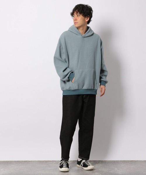 LAKOLE（ラコレ）の「10ozデニムバルーンパンツ[セットアップ対応] / 260729（デニムパンツ・メンズ・ブラック/サックスブルー/ネイビー・MEDIUM/LARGE）」の12枚目の写真