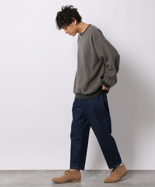 LAKOLE（ラコレ）の「10ozデニムバルーンパンツ[セットアップ対応] / 260729（デニムパンツ・メンズ・ブラック/サックスブルー/ネイビー・MEDIUM/LARGE）」の10枚目の写真