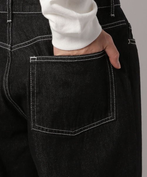 LAKOLE（ラコレ）の「10ozデニムバルーンパンツ[セットアップ対応] / 260729（デニムパンツ・メンズ・ブラック/サックスブルー/ネイビー・MEDIUM/LARGE）」の20枚目の写真