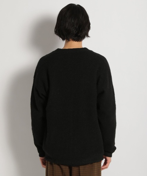 niko and...（ニコアンド）の「シャギーVネックカーディガン（カーディガン/ボレロ・メンズ・ベージュ/ブラウン/イエロー/ブラック/オレンジ/ブルー/ダークブラウン・MEDIUM/LARGE）」の14枚目の写真