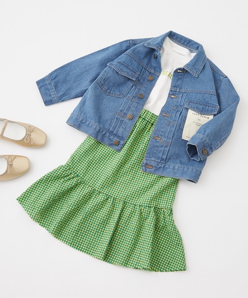 CIAOPANIC TYPY（チャオパニックティピー）の「【KIDS】【TYPY DENIM】デニムジャケット（デニムジャケット・キッズ・ネイビー/ブルー・SMALL/MEDIUM/LARGE/X-LARGE/XX-LARGE）」の19枚目の写真