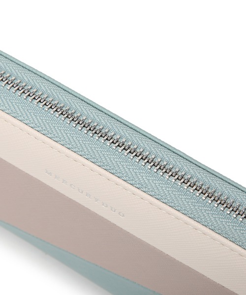 MERCURYDUO（マーキュリーデュオ）の「【MERCURYDUO/マーキュリーデュオ】ダイアナ　トリコカラーRFロングウォレット（財布・レディース・ライトブルー/アイボリー/ミント/ラベンダー/グレイッシュベージュ/ピンク/グリーン・FREE）」の9枚目の写真