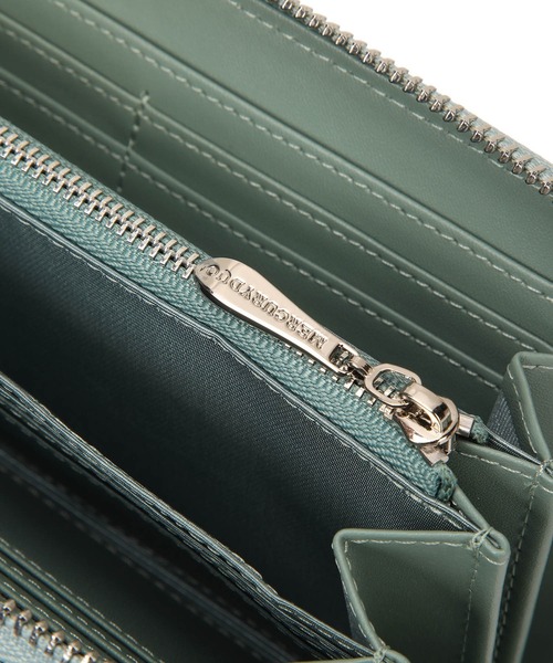 MERCURYDUO（マーキュリーデュオ）の「【MERCURYDUO/マーキュリーデュオ】ダイアナ　トリコカラーRFロングウォレット（財布・レディース・ライトブルー/アイボリー/ミント/ラベンダー/グレイッシュベージュ/ピンク/グリーン・FREE）」の11枚目の写真