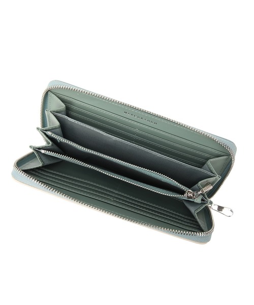 MERCURYDUO（マーキュリーデュオ）の「【MERCURYDUO/マーキュリーデュオ】ダイアナ　トリコカラーRFロングウォレット（財布・レディース・ライトブルー/アイボリー/ミント/ラベンダー/グレイッシュベージュ/ピンク/グリーン・FREE）」の12枚目の写真