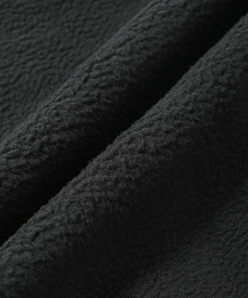 STUSSY（ステューシー）の「STUSSY (ステューシー)  POLAR フリース長袖カーディガン（カーディガン/ボレロ・メンズ・ブラック・M/L/XL）」の2枚目の写真