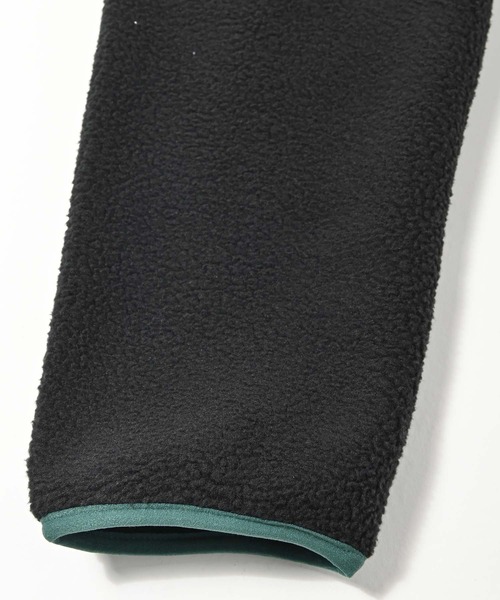 STUSSY（ステューシー）の「STUSSY (ステューシー)  POLAR フリース長袖カーディガン（カーディガン/ボレロ・メンズ・ブラック・M/L/XL）」の8枚目の写真